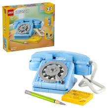LEGO Kūrėjo retro telefonas LEGO Kūrėjo retro telefonas
