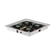 Built-in fan with 4 fans PRO Network cabinets (RAL9005)