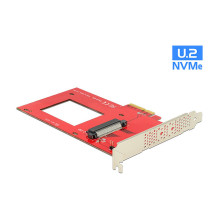 Delock PCI Express plokštė 1 x vidinė U.2 NVMe - Plokštės valdiklis - 2,5 colio (6,4 cm)