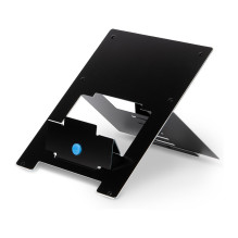 Riser Flexibel Laptopständer - verstellbar - schwarz - Schwarz - 25,4 cm (10 Zoll) - 55,9 cm (22 Zoll) - Aluminium - 5 k