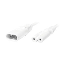 Logilink Stromkabel Verlängerung, 2m, weiß Logilink Stromkabel Verlängerung, 2m, weiß