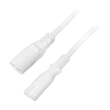 Logilink Stromkabel Verlängerung, 2m, weiß Logilink Stromkabel Verlängerung, 2m, weiß
