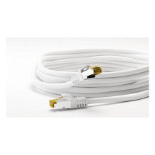 Goobay 7.5m RJ45 Patchkabel CAT 6A S / FTP (PiMF), 500 MHz, mit CAT 7 Rohkabel, weiß LSZH halogenfrei, Kupfer Goobay 7.5m RJ45 Patchkabel CAT 6A S / FTP (PiMF), 500 MHz, mit CAT 7 Rohkabel, weiß LSZH halogenfrei, Kupfer