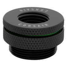 K Corsair „Hydro X“ serijos XF užpildas Port G1 / 4 colių IG – juodas K Corsair „Hydro X“ serijos XF užpildas Port G1 / 4 colių IG – juodas