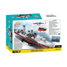 COBI HMS Belfast (Mastab 1:300) COBI HMS Belfast (Mastab 1:300)