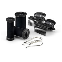 Heated Hair Rollers black Schwarz (RS035E)