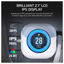 Corsair Nautilus 240 RS LCD ekranas
