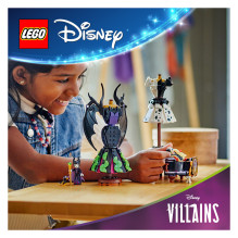 LEGO Disney Classic Die Kleider von Malefiz und Cruella De Vil 43262 LEGO Disney Classic Die Kleider von Malefiz und Cruella De Vil 43262