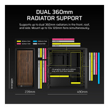 Corsair FRAME 4000D WOOD RS Corsair FRAME 4000D WOOD RS