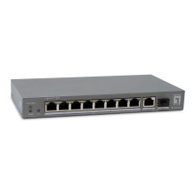 PoE+Switch 8xGE PoE / 1xGE / 1xSFP 120W unmanag.Plastik