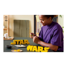 LEGO Star Wars Logotipas aus LEGO Steinen 75407 LEGO Star Wars Logotipas aus LEGO Steinen 75407