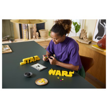 LEGO Star Wars Logotipas aus LEGO Steinen 75407 LEGO Star Wars Logotipas aus LEGO Steinen 75407