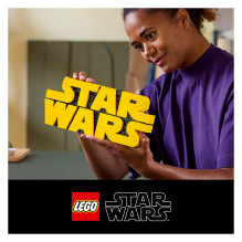 LEGO Star Wars Logotipas aus LEGO Steinen 75407 LEGO Star Wars Logotipas aus LEGO Steinen 75407