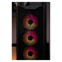 Corsair 3200D RS ARGB vidutinio dydžio bokšto tipo kompiuterio korpusas – dūminis