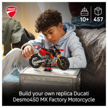 42238 Technic Ducati Desmo450 MX Factory Motorrad 42238 Technic Ducati Desmo450 MX Factory Motorrad