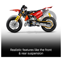 42238 Technic Ducati Desmo450 MX Factory Motorrad 42238 Technic Ducati Desmo450 MX Factory Motorrad