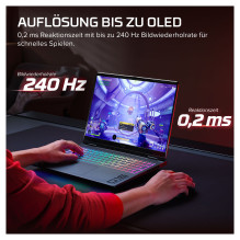 HP HyperX OMEN 16-ah1470ng CU7 270HX Plus / 32GB / 1TBSSD / RTX5070Ti / W11 Home
