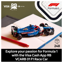 LEGO Greitis Champions Visa Cash App RB VCARB 01 F1 Rennauto 77246 LEGO Greitis Champions Visa Cash App RB VCARB 01 F1 Rennauto 77246