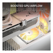 Corsair Midi bokštas 3200D RS ARGB kompiuterio dėklas