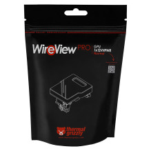 Thermal Grizzly WireView Pro GPU 1x12VHPWR 90, normalus (schwarz) Thermal Grizzly WireView Pro GPU 1x12VHPWR 90, normalus (schwarz)