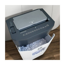HP „OneShred Auto“ 80CC Popieriaus smulkintuvas su dalelių pjaustymu, iki 80 lapų, baltas HP „OneShred Auto“ 80CC Popieriaus smulkintuvas su dalelių pjaustymu, iki 80 lapų, baltas