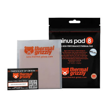 K Thermal Grizzly Minus Pad 8 - 100x 100x 1.0 mm (rose, 2 pcs)