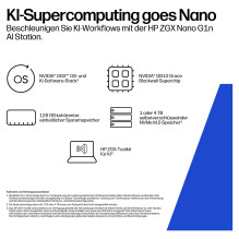 HP ZGX Nano G1n AI NVIDIA GB10 128GB / 4TBSSD / Nvidia DGX HP ZGX Nano G1n AI NVIDIA GB10 128GB / 4TBSSD / Nvidia DGX