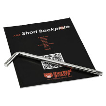 K Thermal Grizzly AM5 Short Backplate, Mounting / Installation (black) K Thermal Grizzly AM5 Short Backplate, Mounting / Installation (black)