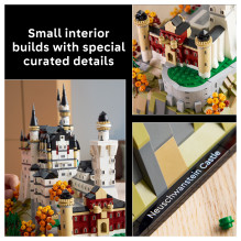 LEGO Architektūra Noišvanšteino pilis 21063 LEGO Architektūra Noišvanšteino pilis 21063