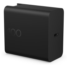 N HP GaN Wall Charger - USB-C Power Supply - AC 115/230 V - 100 watt - Europe - Black