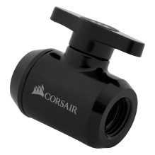 K Corsair CX-9055019-WW Juodas reguliuojamas skysto žalvario antgalis 1–4 colių