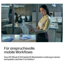 HP ZBook 8 G2i CU9 386H / 64GB / 1TBSSD / W11 Pro 1J Gar (DE) HP ZBook 8 G2i CU9 386H / 64GB / 1TBSSD / W11 Pro 1J Gar (DE)