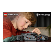 LEGO Technic Koenigsegg Jesko Absolut Supersportwagen in Grau 42173 LEGO Technic Koenigsegg Jesko Absolut Supersportwagen in Grau 42173
