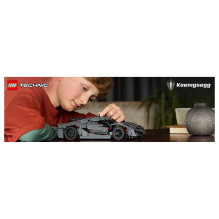 LEGO Technic Koenigsegg Jesko Absolut Supersportwagen in Grau 42173 LEGO Technic Koenigsegg Jesko Absolut Supersportwagen in Grau 42173