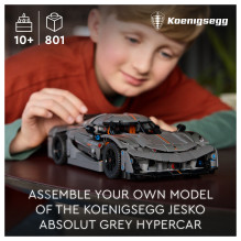 LEGO Technic Koenigsegg Jesko Absolut Supersportwagen in Grau 42173 LEGO Technic Koenigsegg Jesko Absolut Supersportwagen in Grau 42173