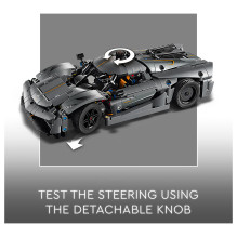 LEGO Technic Koenigsegg Jesko Absolut Supersportwagen in Grau 42173 LEGO Technic Koenigsegg Jesko Absolut Supersportwagen in Grau 42173