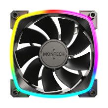 Montech RX120 PWM 120x120x25 (juoda, 120 mm) Montech RX120 PWM 120x120x25 (juoda, 120 mm)