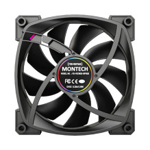 Montech RX120 PWM 120x120x25 (juoda, 120 mm) Montech RX120 PWM 120x120x25 (juoda, 120 mm)