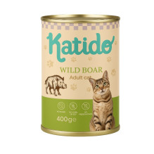 KATIDO Wild boar - wet cat...