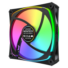 CASE FAN 120MM / RX120 PRO BLACK MONTECH