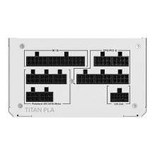 Titan PLA 1000W - 80 PLUS Cybenetics Platinum modulinis PCIe 5.1 - 1000 (TITAN PLA 1000W) Titan PLA 1000W - 80 PLUS Cybenetics Platinum modulinis PCIe 5.1 - 1000 (TITAN PLA 1000W)