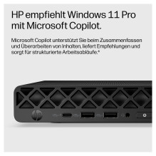 HP EliteDesk 8 Mini G2i CU7 356H / 32GB / 1TBSSD / W11 Pro 1J Gar (DE) HP EliteDesk 8 Mini G2i CU7 356H / 32GB / 1TBSSD / W11 Pro 1J Gar (DE)