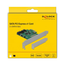 RAID SATA3 PCIe 2x intern Delock