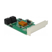 DeLOCK Speicher-Controller SATA 6Gb / s PCIe 2.0 4 kanalas