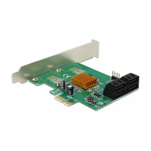 DeLOCK Speicher-Controller SATA 6Gb / s PCIe 2.0 4 kanalas