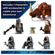 Star Wars 75453 Ne pasaulio Smėlio Roplys ir Purvo Ragas Star Wars 75453 Ne pasaulio Smėlio Roplys ir Purvo Ragas