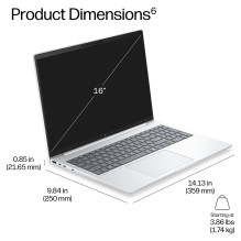 HP EliteBook 8 G2a RYZ AI 5 435 / 16GB / 512SSD / W11 Pro 1J Gar (DE)