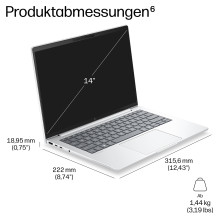 HP EliteBook 8 G2a RYZ AI 5 435 / 32GB / 512SSD / W11 Pro 1J Gar (DE) HP EliteBook 8 G2a RYZ AI 5 435 / 32GB / 512SSD / W11 Pro 1J Gar (DE)