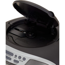 Aiwa BBTU-400SL nešiojama stereo sistema Analoginė ir skaitmeninė 6 W FM Silver MP3 atkūrimas Aiwa BBTU-400SL nešiojama stereo sistema Analoginė ir skaitmeninė 6 W FM Silver MP3 atkūrimas