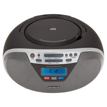 Aiwa BBTU-400SL nešiojama stereo sistema Analoginė ir skaitmeninė 6 W FM Silver MP3 atkūrimas Aiwa BBTU-400SL nešiojama stereo sistema Analoginė ir skaitmeninė 6 W FM Silver MP3 atkūrimas